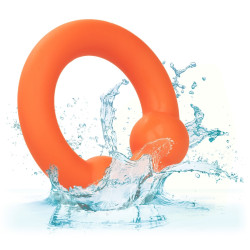 alpha ring by Calextotics Cockring Alpha Dual Ball 37mm Orange
